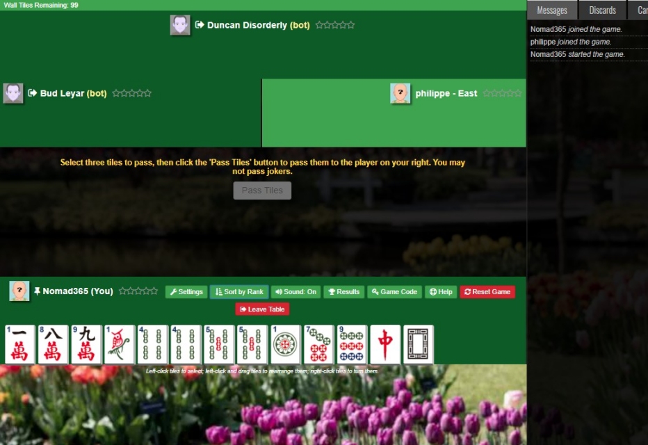 Mahjong 4 Friends - Free Mahjong, Friends and/or Bots