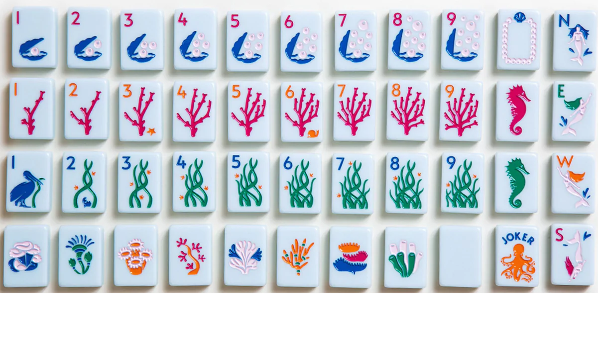 The Botanical Line - Mahjong Tile Set - Newport Release – The